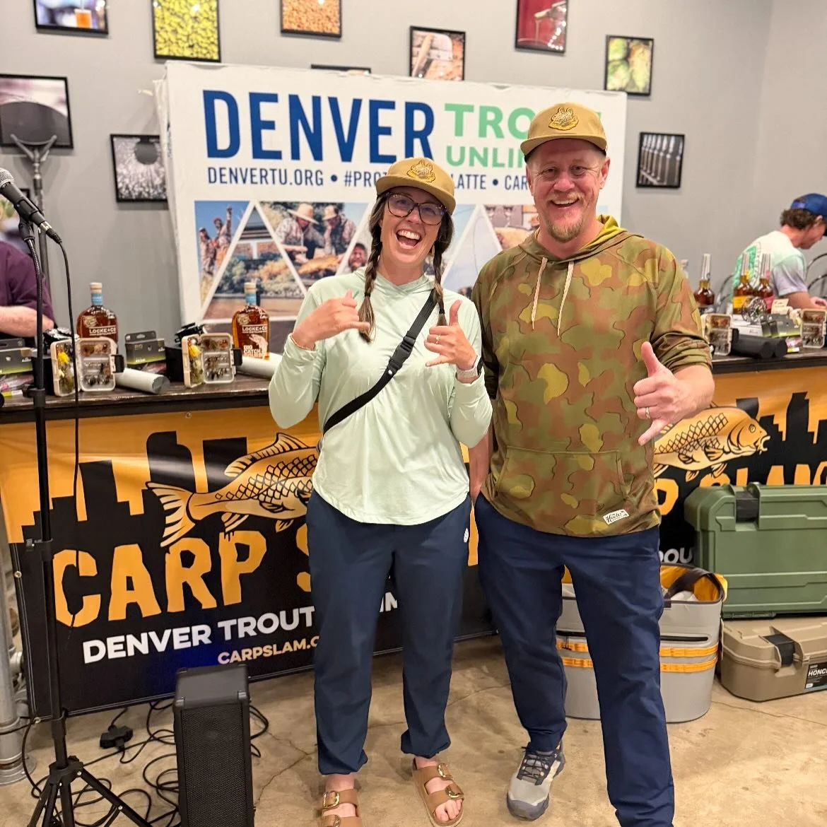 3rd place at #carpslam2025 &bull; Nate McCord @n8mccord and Natasha Blayney @flyfish_with_nat with 30&rdquo; of carp. Taking home epic prizes from @echoflyfishing  @cheekyfishing @rioproducts @patagonia_flyfish @montanaflycompany @stranahans