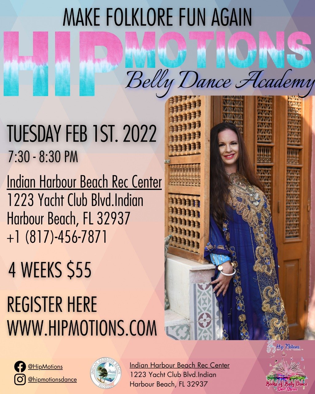 Hip Motions Belly Dance Classes - February 2022