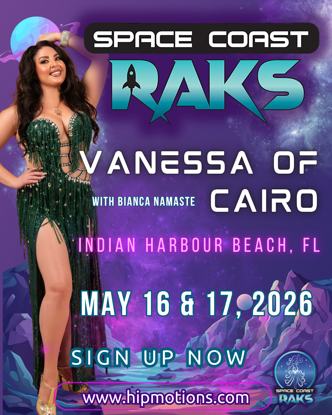 Hip Motions presents Space Coast Raks 2026
