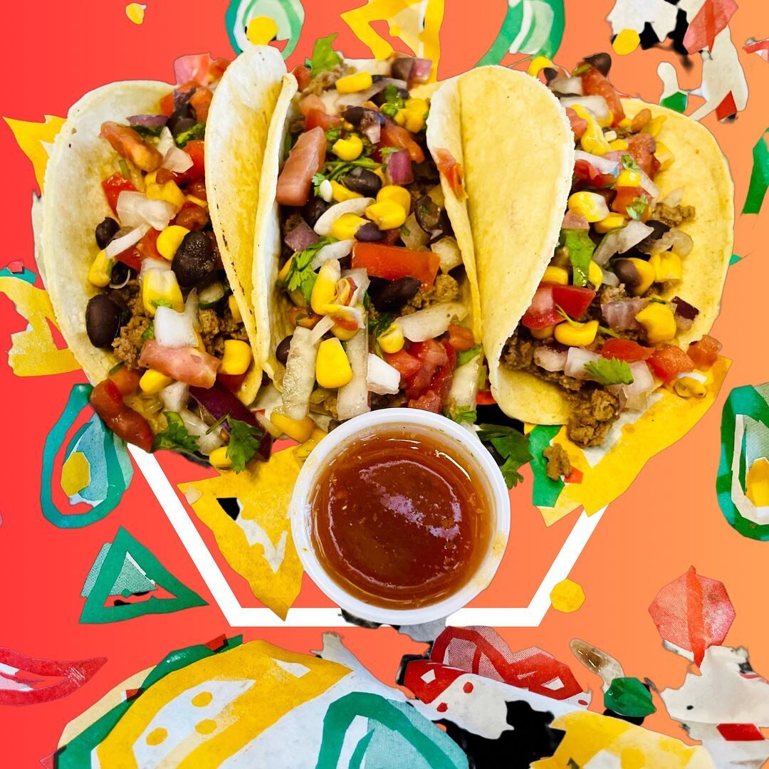 New LTO Taco alert! Cowboy Taco!
Black beans, pico de gallo, corn, red salsa 💃 and ground beef or make it vegetarian and add some soy protein. Come and get it while it&rsquo;s hot!