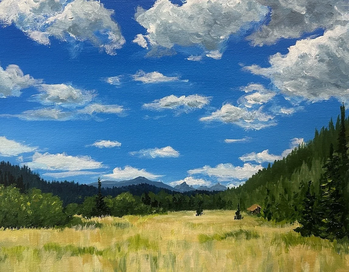 Under the Big Sky - Beginner Acrylic Painting Class