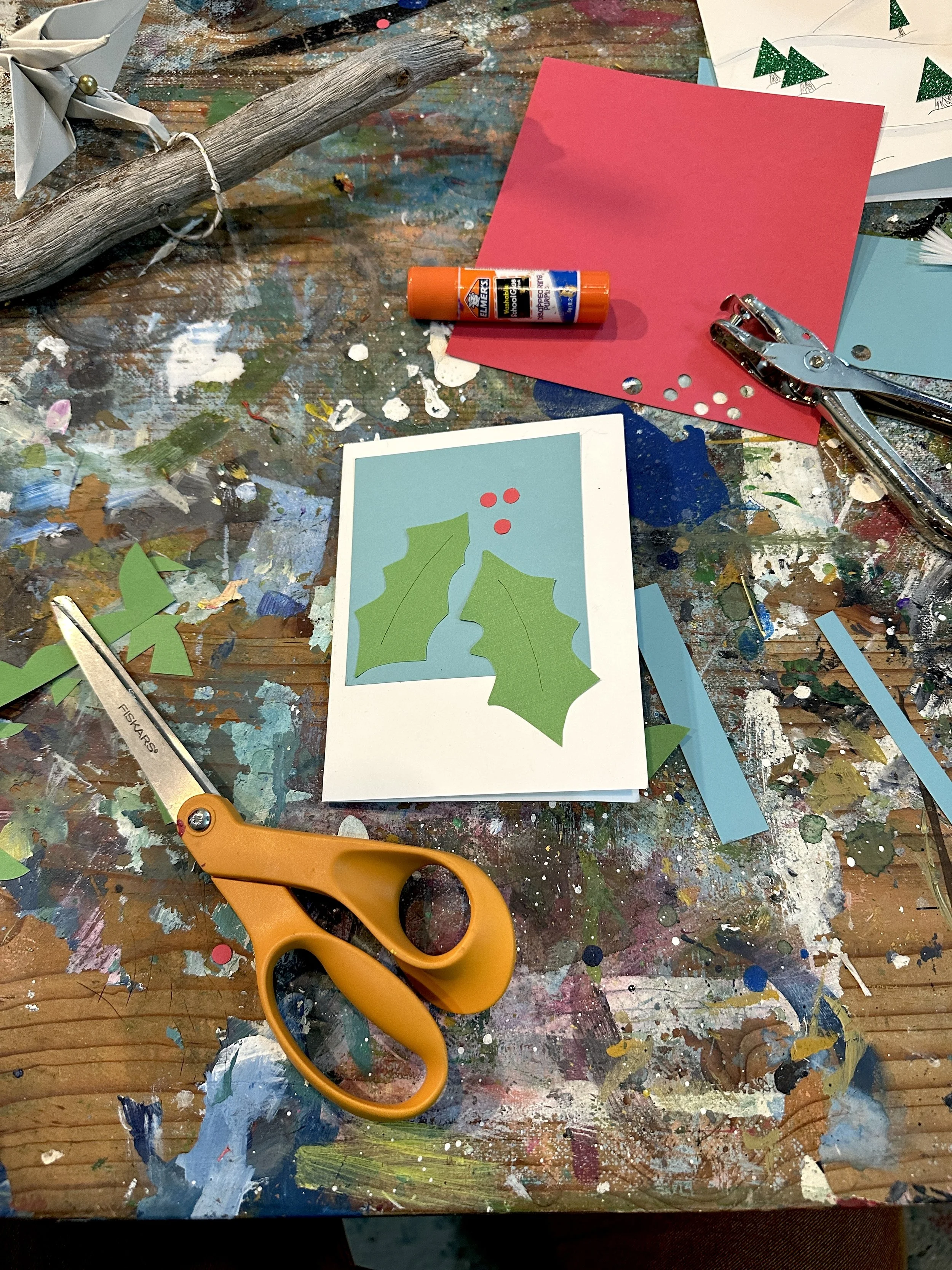 Holiday Card & Ornament Making