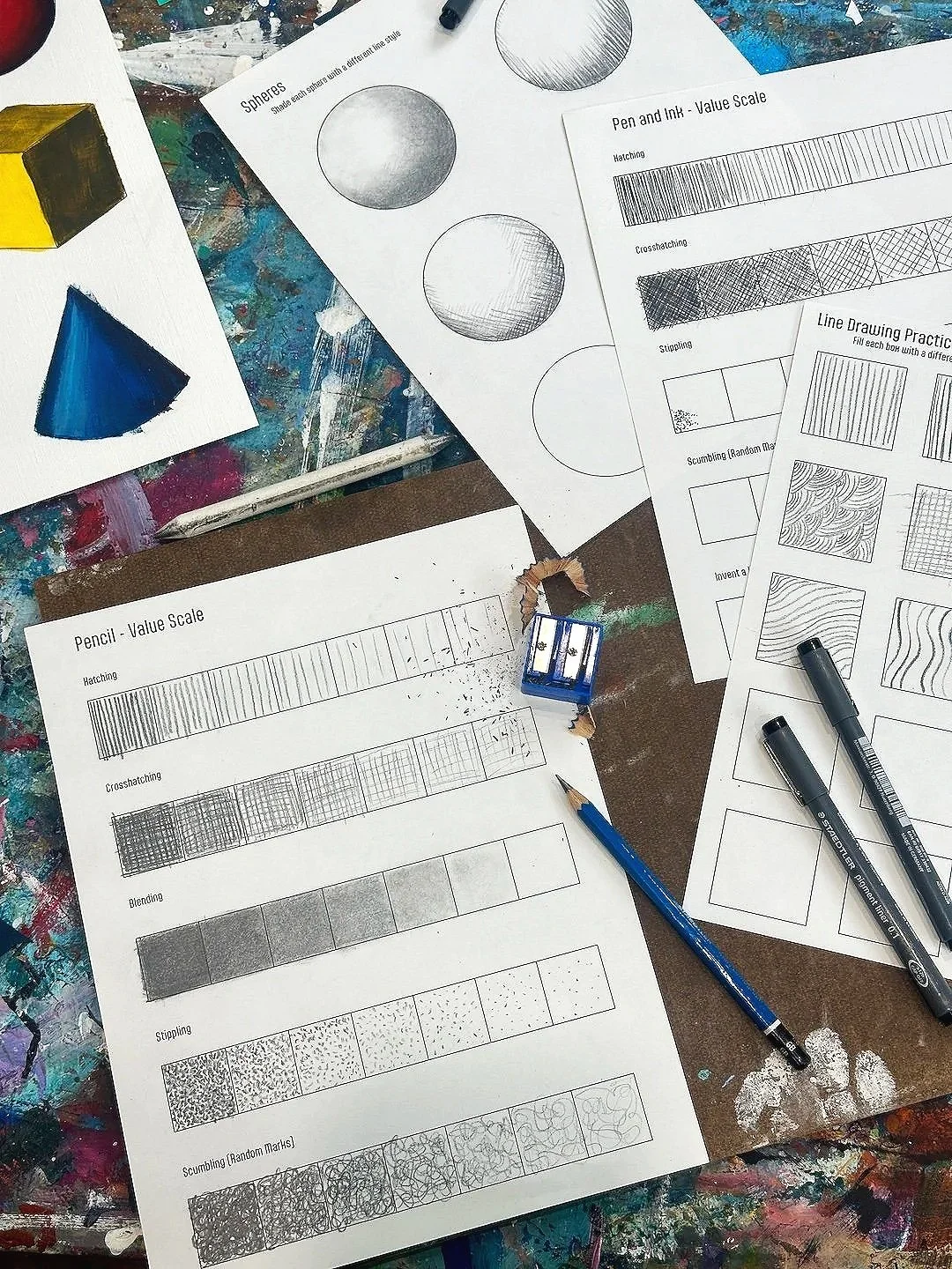 Skill Building - Beginner Drawing, Painting, and Beyond