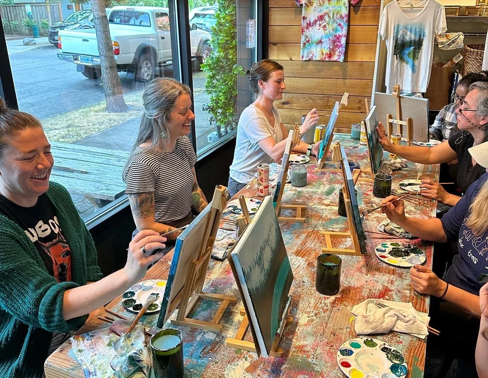 Liesl's Easel Painting Classes — Breeze & Branch
