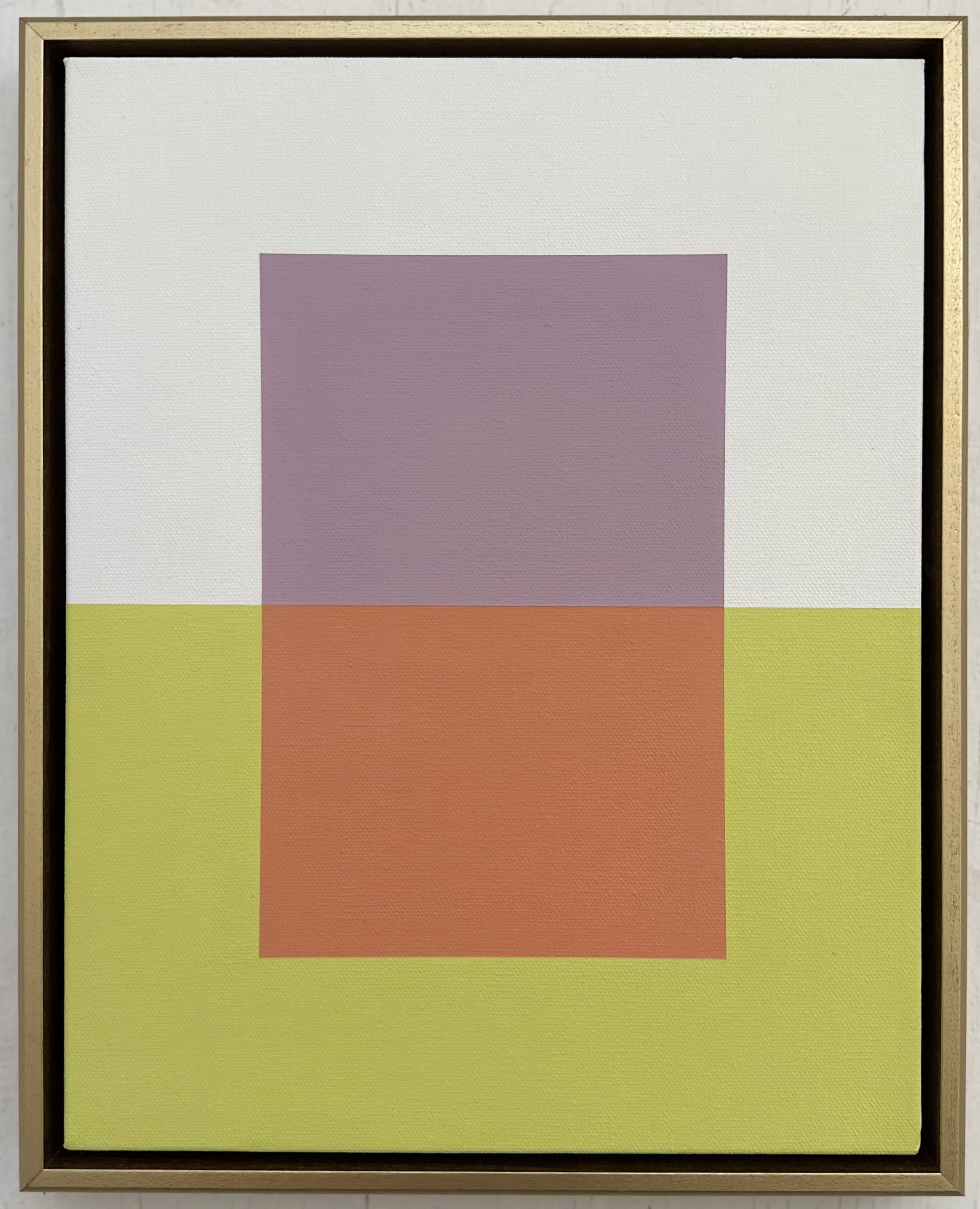 "Domino in Solar Eclipse" 15.5x12.5 in.