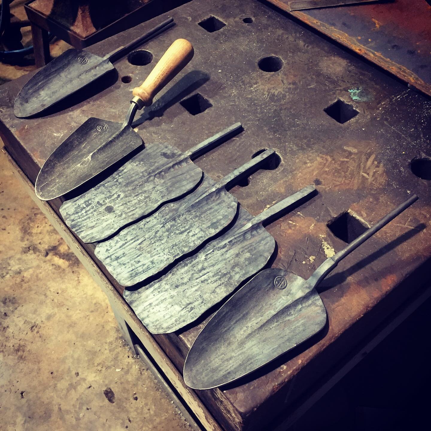 The beginnings of some stainless steel garden trowels for the Love Local event @ntnunningtonhall this Sunday. Really looking forward to seeing everyone there.

#blacksmith #forged #madeinbritain #handmade #lovelocal #shopindependent #nationaltrust #h