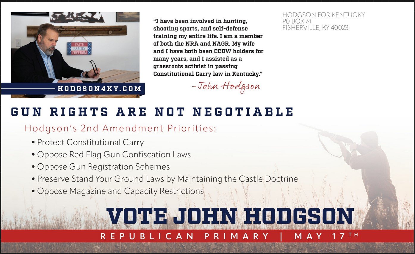 Hodgson for Kentucky
