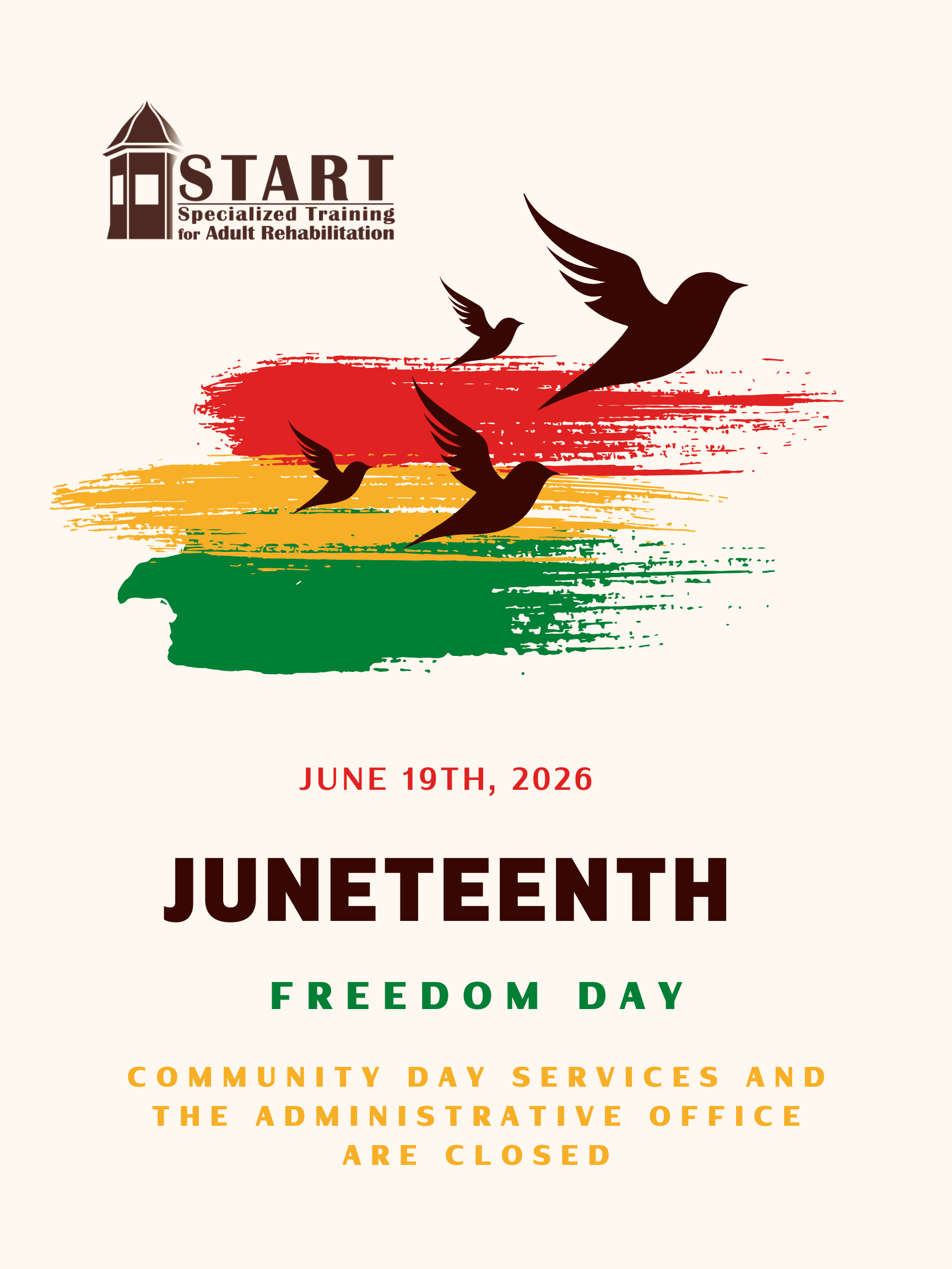 Juneteenth: Agency Closed
