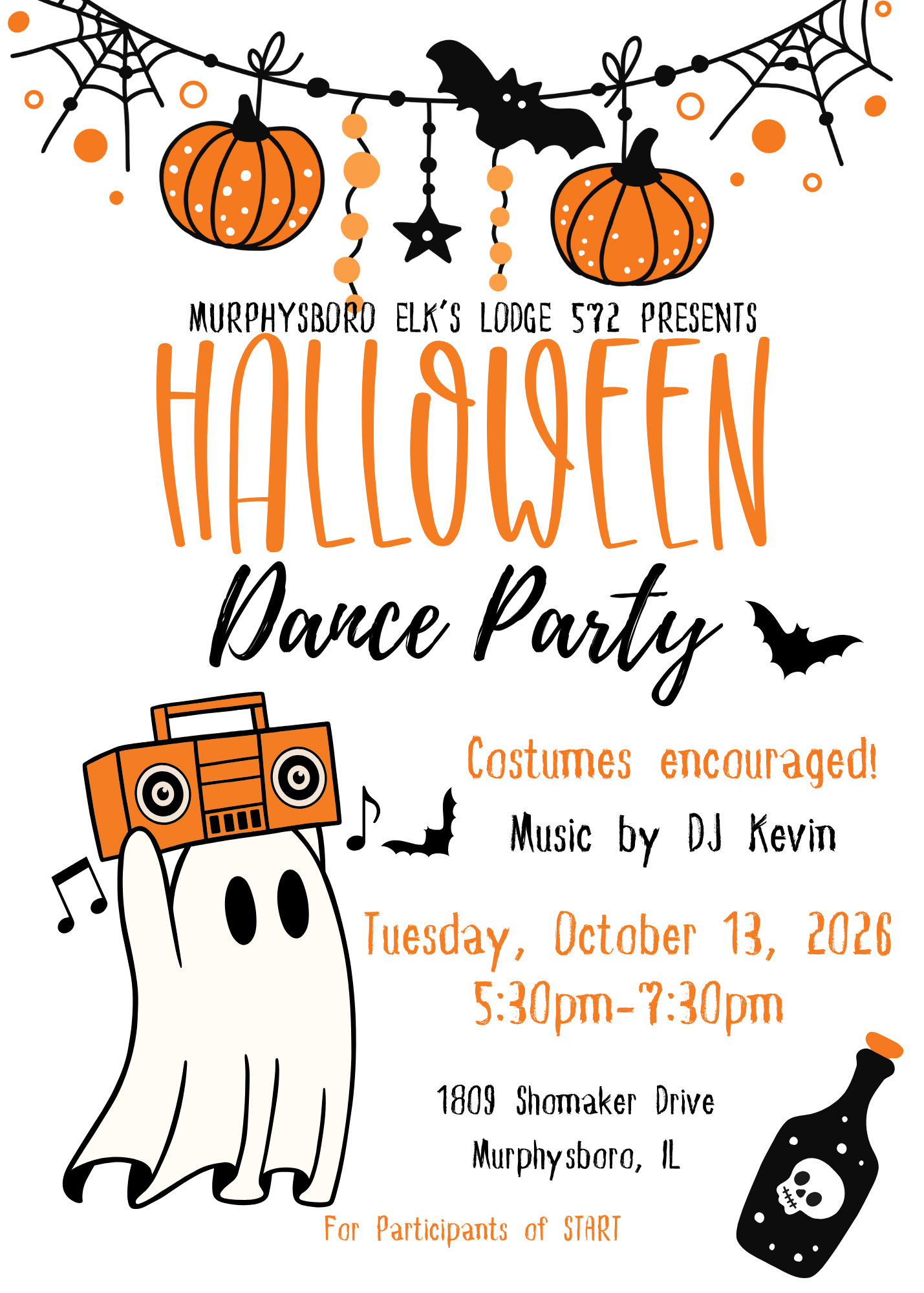 Elk’s Halloween Dance