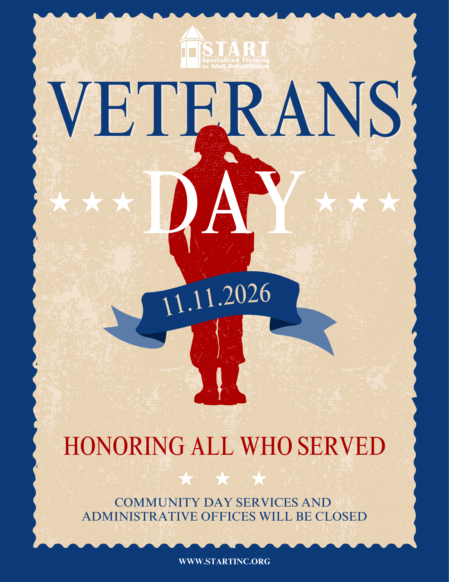 Veteran's Day: Agency Closed