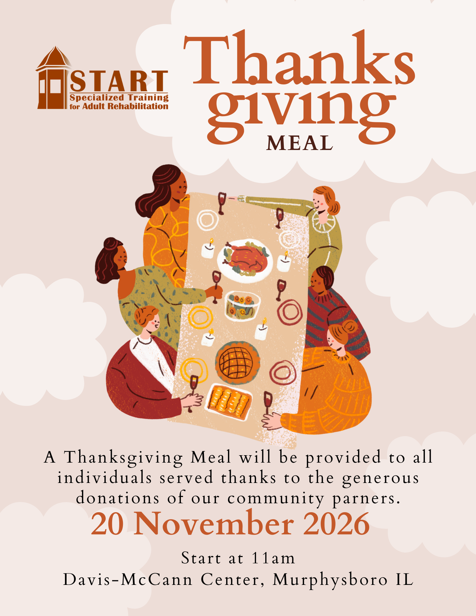 START Thanksgiving Meal