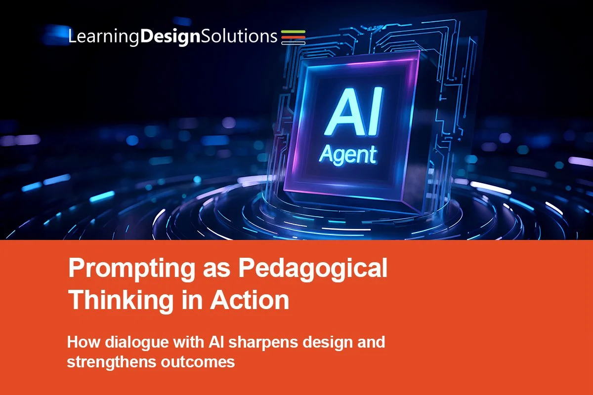 Prompting as Pedagogical Thinking in Action