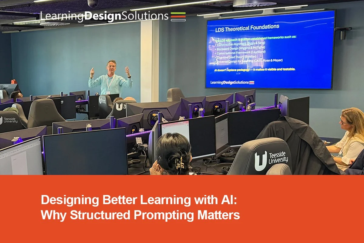 Designing Better Learning with AI: Why Structured Prompting Matters