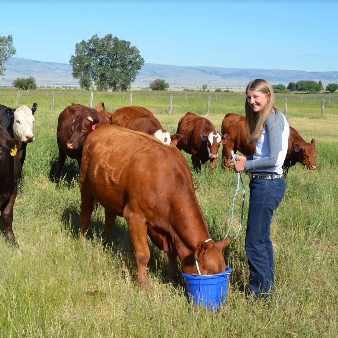 Young Ranch Girl Has Big Dreams