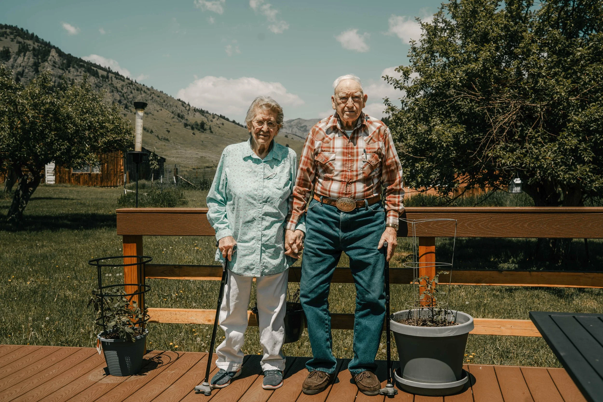Reflections from a Nye Centenarian Couple
