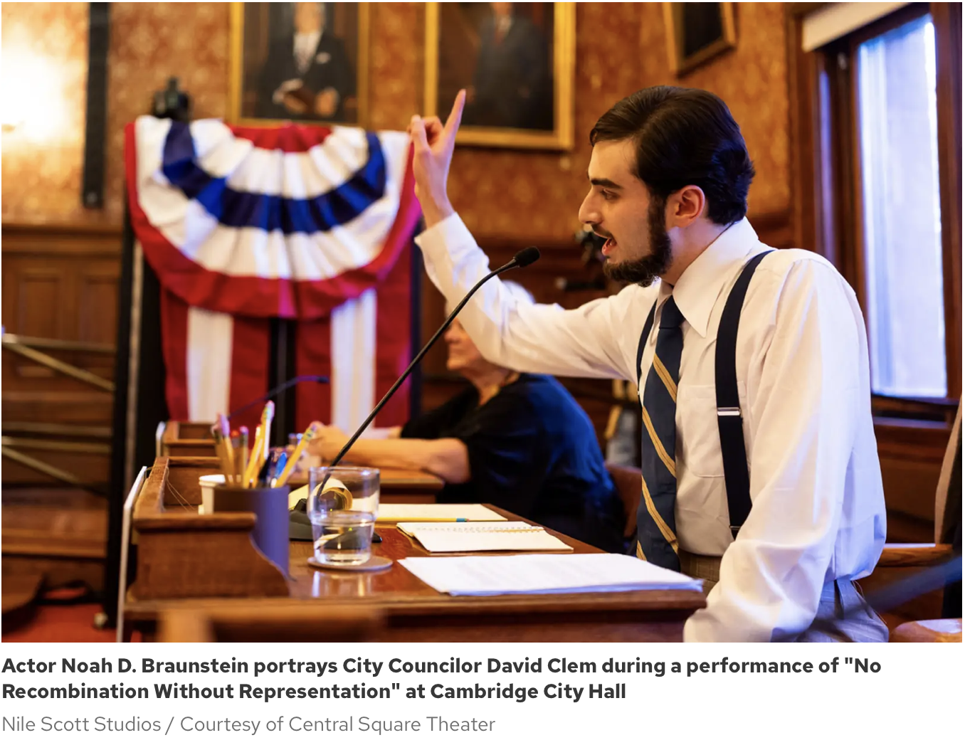 WGBH: 50th anniversary re-enactment of pivotal Cambridge City Council "gene editing" meetings
