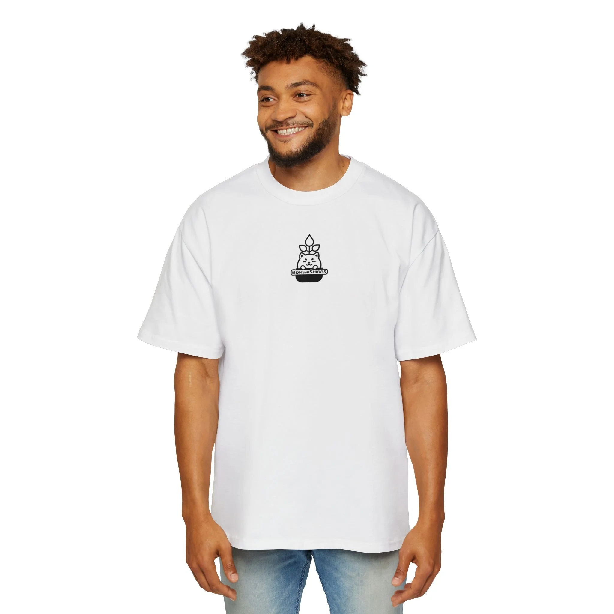 BonsaiShibas Men's Oversized T-Shirt