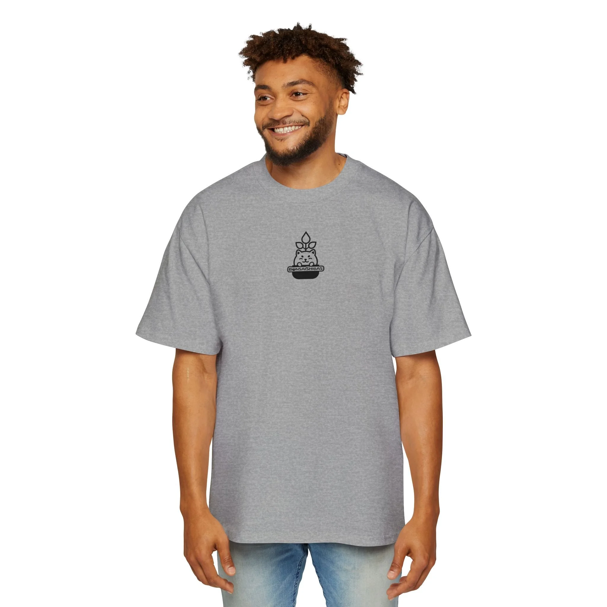 BonsaiShibas Men's Oversized T-Shirt