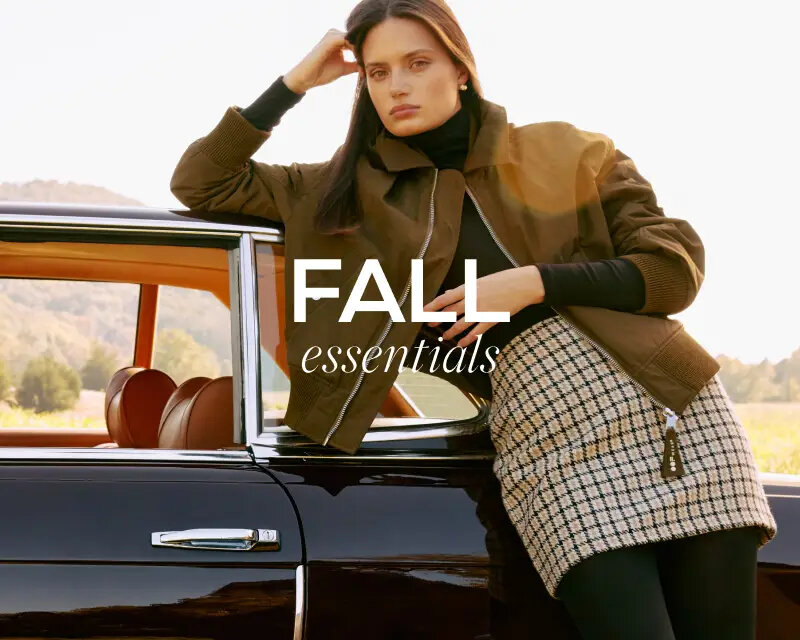 Our 1975 Mercedes-Benz 450SL provides the backdrop for Rent the Runway's &quot;Fall Essentials&quot; and &quot;Accessories Edit&quot;