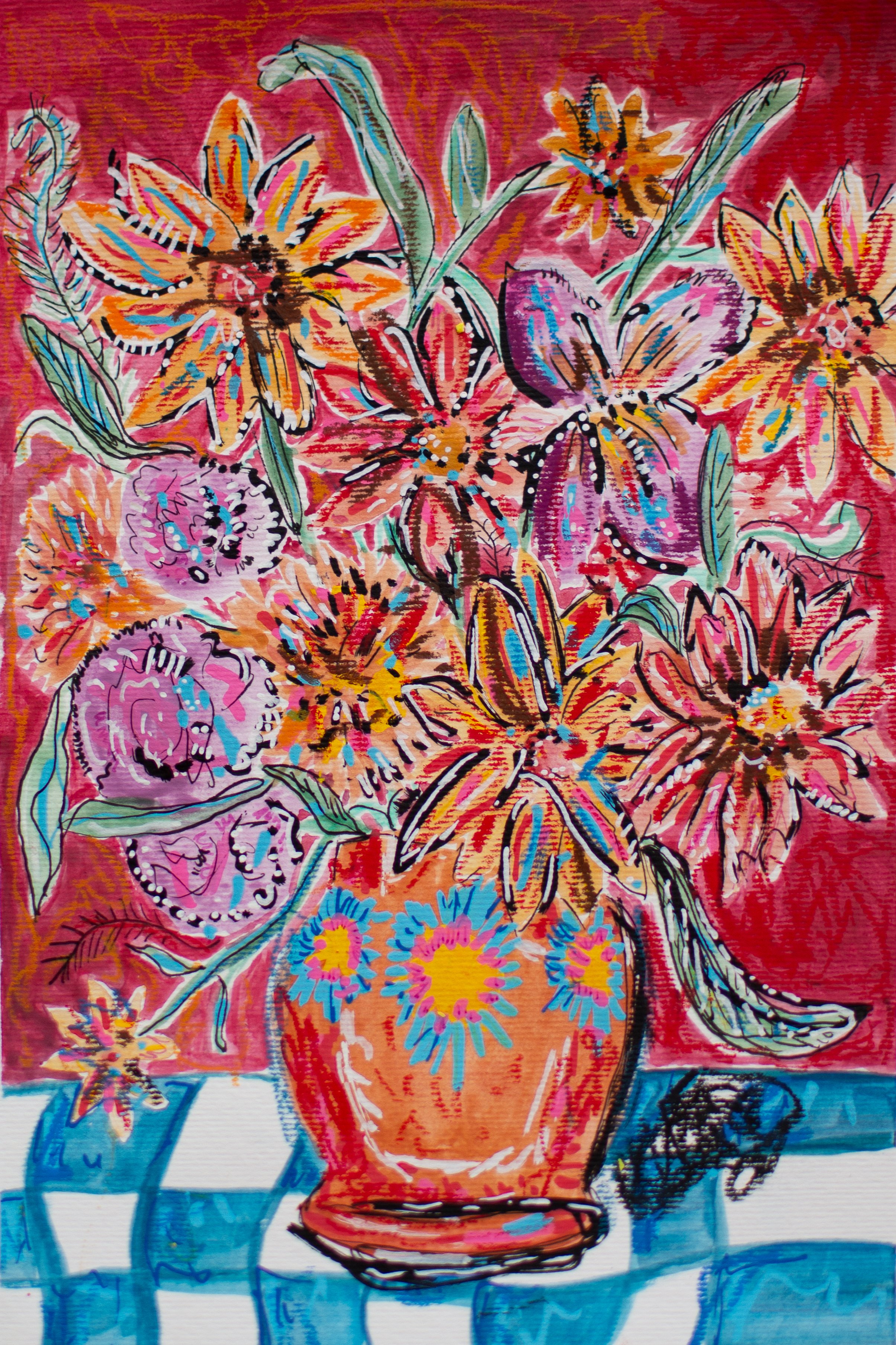 Flower Friends_Expressive Paintings by Andi Garbarino_Maidenhead UK-55.jpg