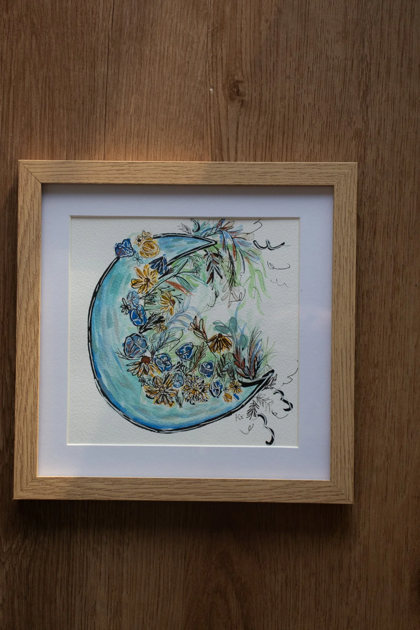 Rain Washed Moon Floral Mixed Media Art_10.jpg