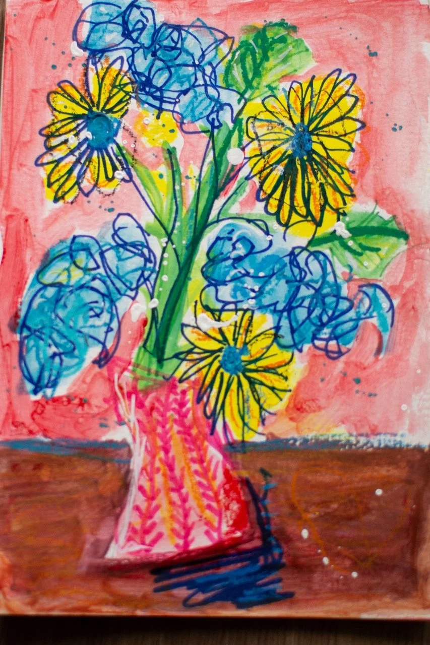 Flower Friends_Expressive Paintings by Andi Garbarino_Maidenhead UK-4 Large.jpeg