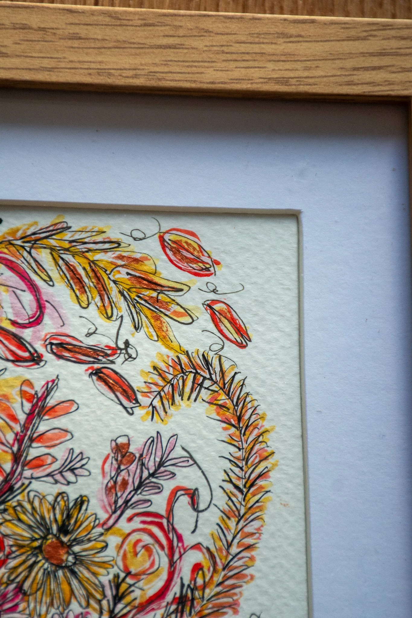 Wheatfields and Wildflowers Moon Floral Mixed Media Art_5.jpg