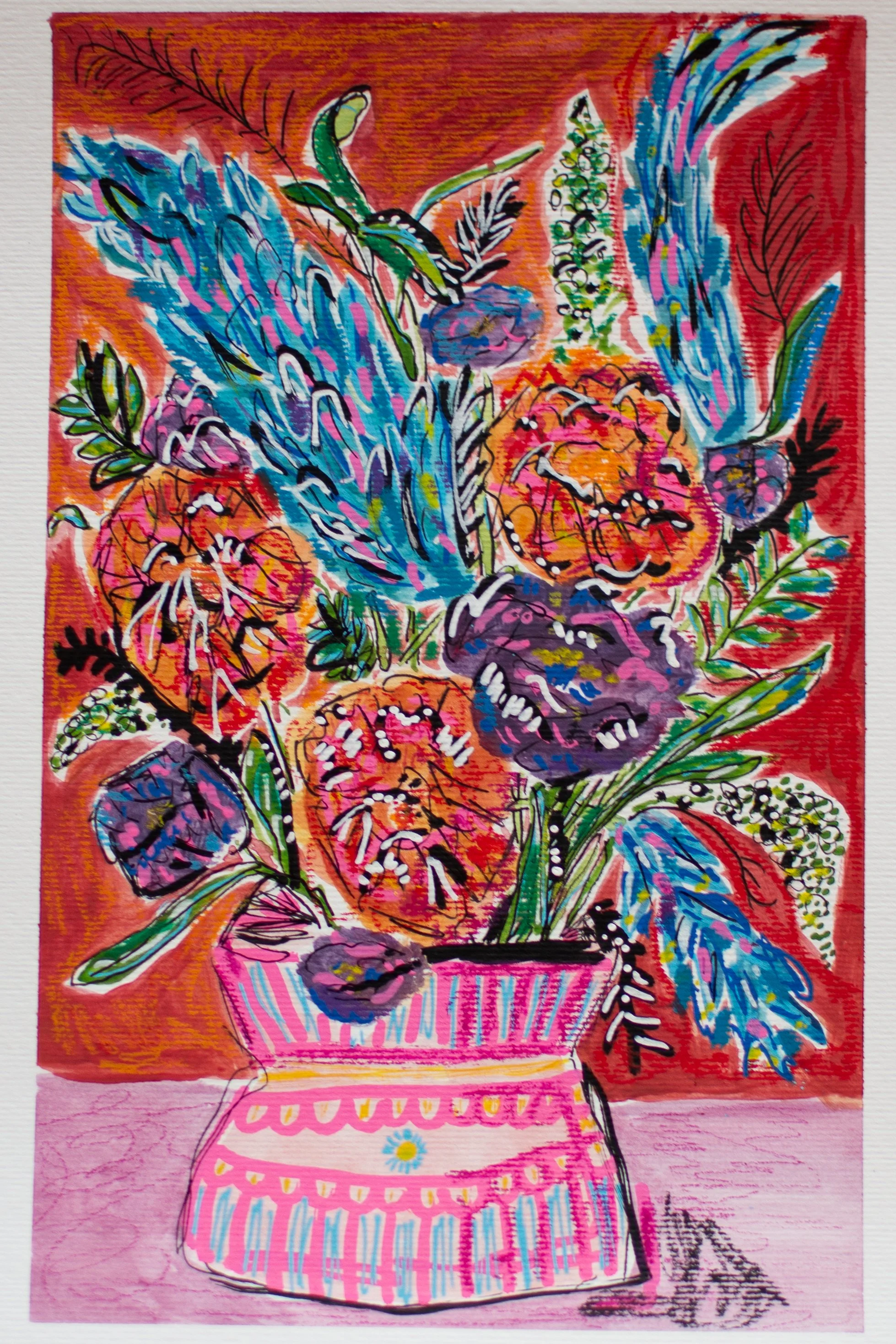 Flower Friends_Expressive Paintings by Andi Garbarino_Maidenhead UK-57.jpg