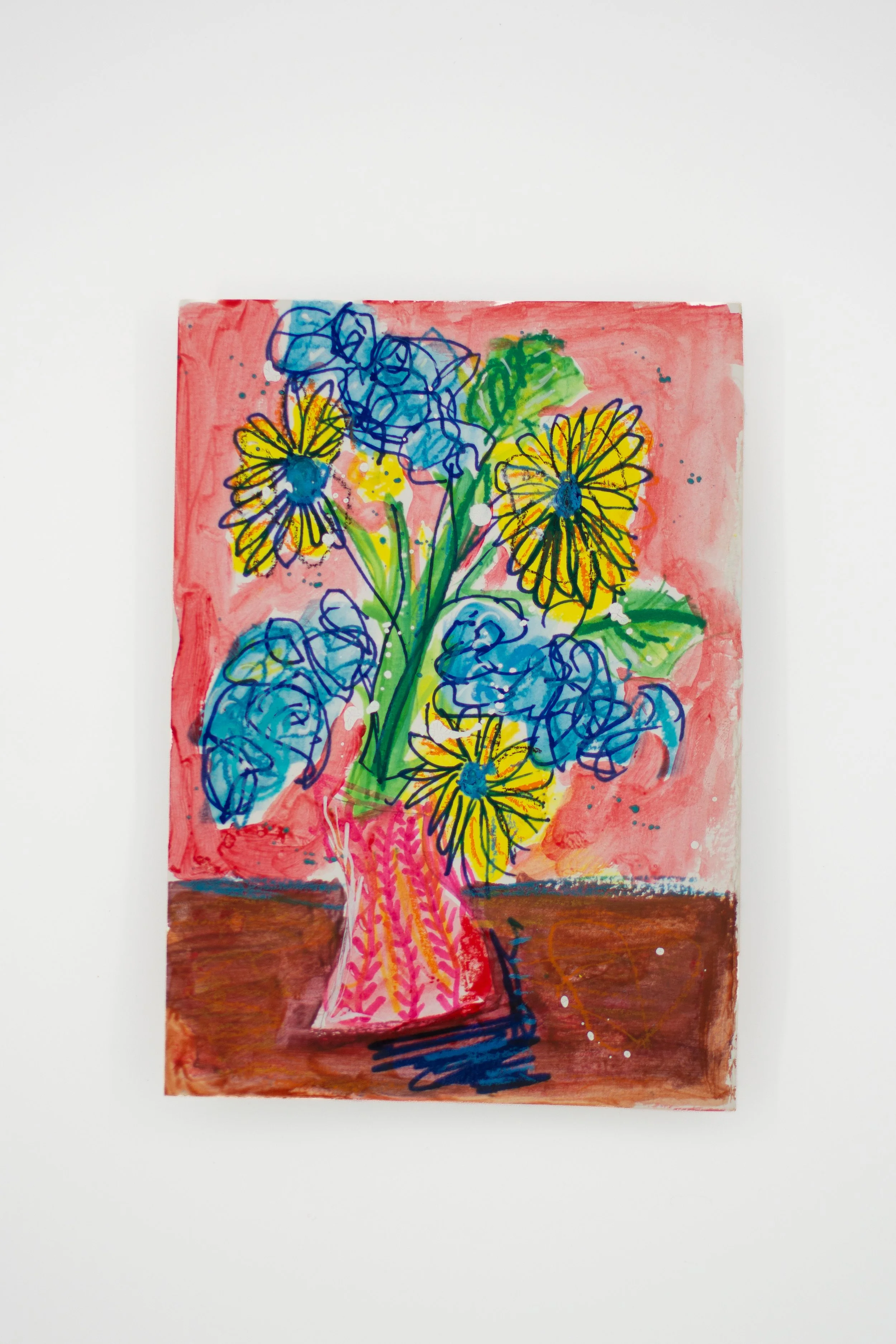 Don't be a Snob_Flower Friends_Expressive Paintings by Andi Garbarino_Maidenhead UK-174.jpg