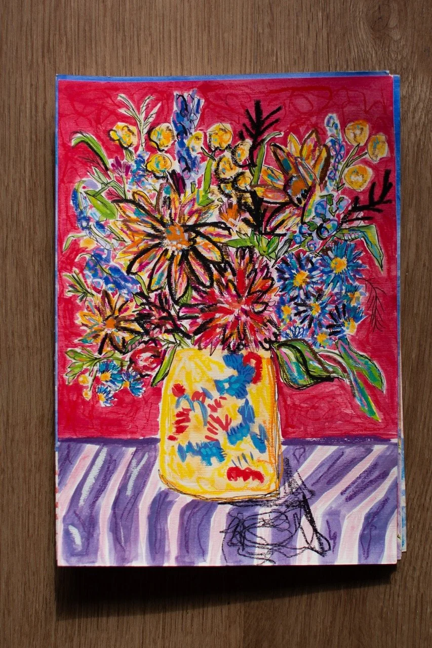 Flower Friends_Expressive Paintings by Andi Garbarino_Maidenhead UK-121 Large.jpeg