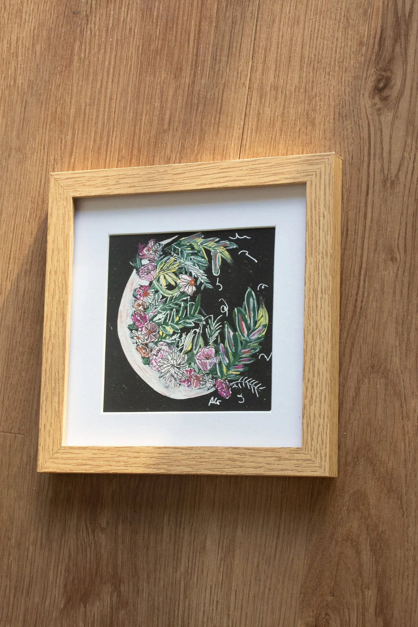 Pink Candlelight Moon Mixed Media Floral Art_2.jpg