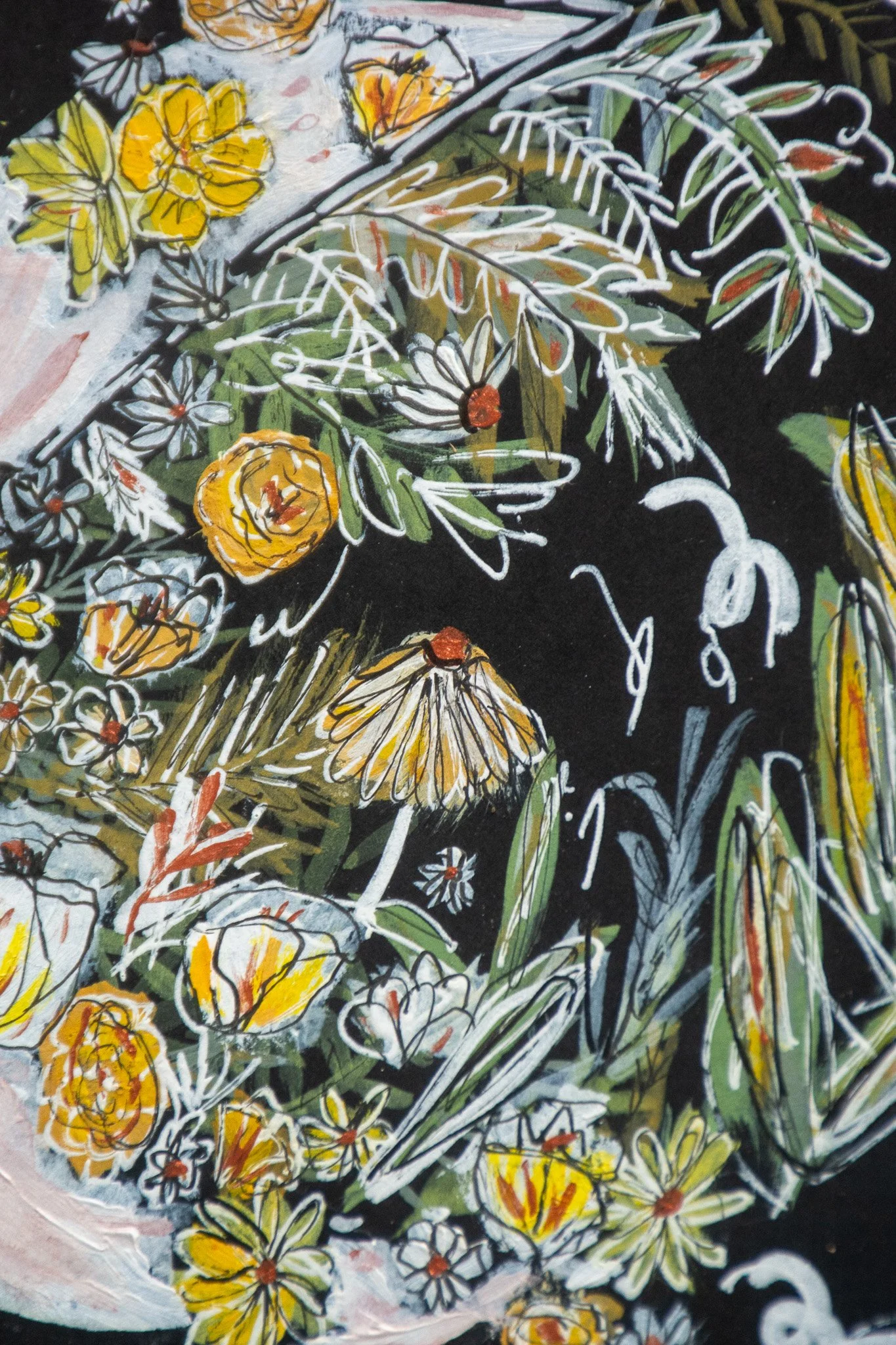 Lantern's Glow Floral Moon Original Framed Artwork_3.jpg