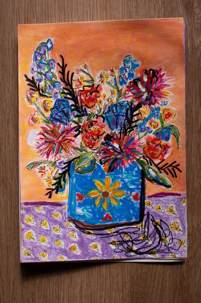 Flower Friends_Expressive Paintings by Andi Garbarino_Maidenhead UK-119 Large.jpeg