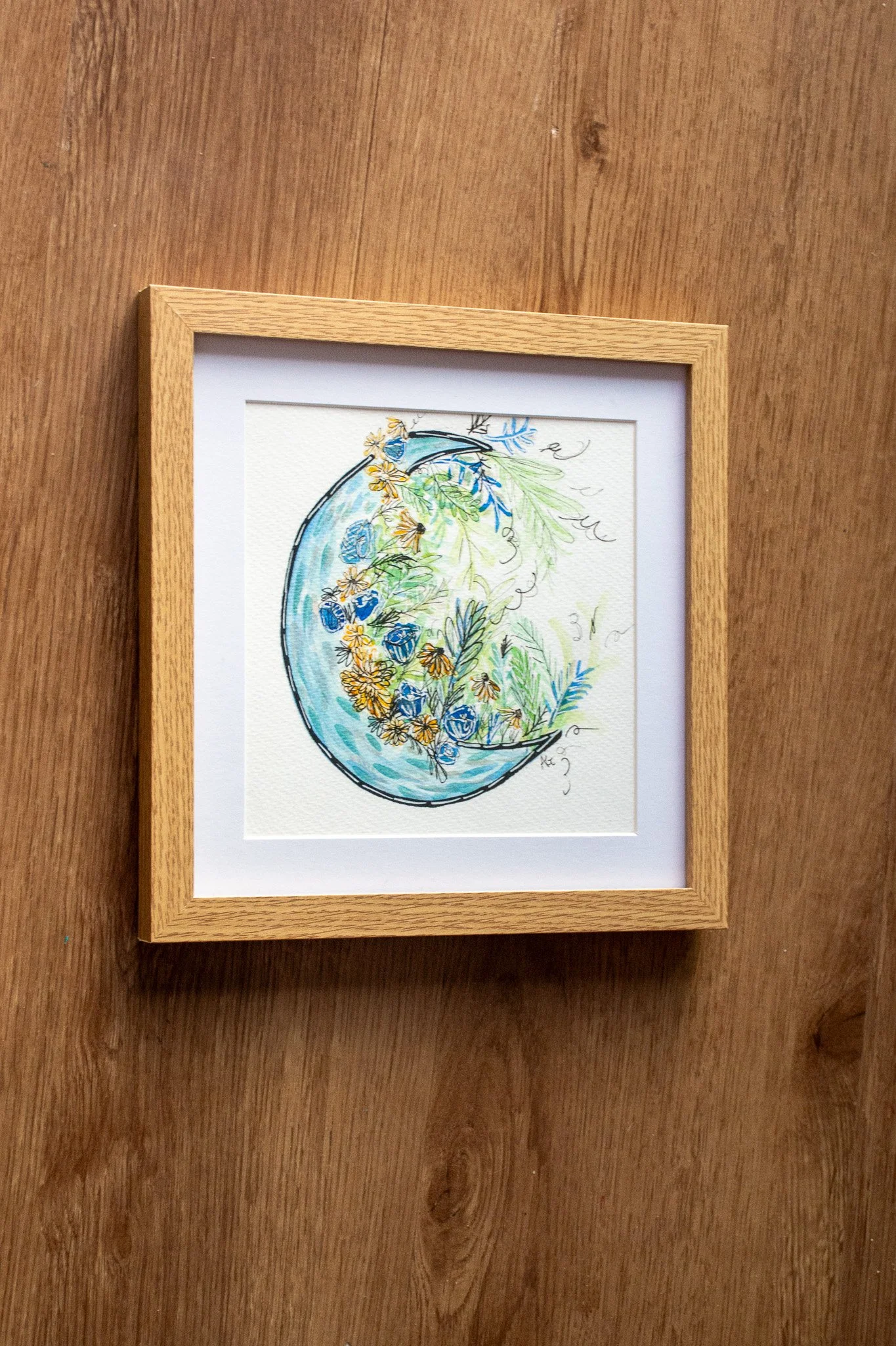 Misty Dawn Moon Mixed Media Floral Art_3.jpg