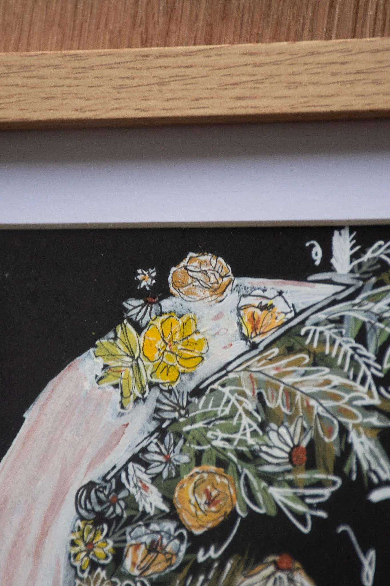 Lantern's Glow Floral Moon Original Framed Artwork_6.jpg
