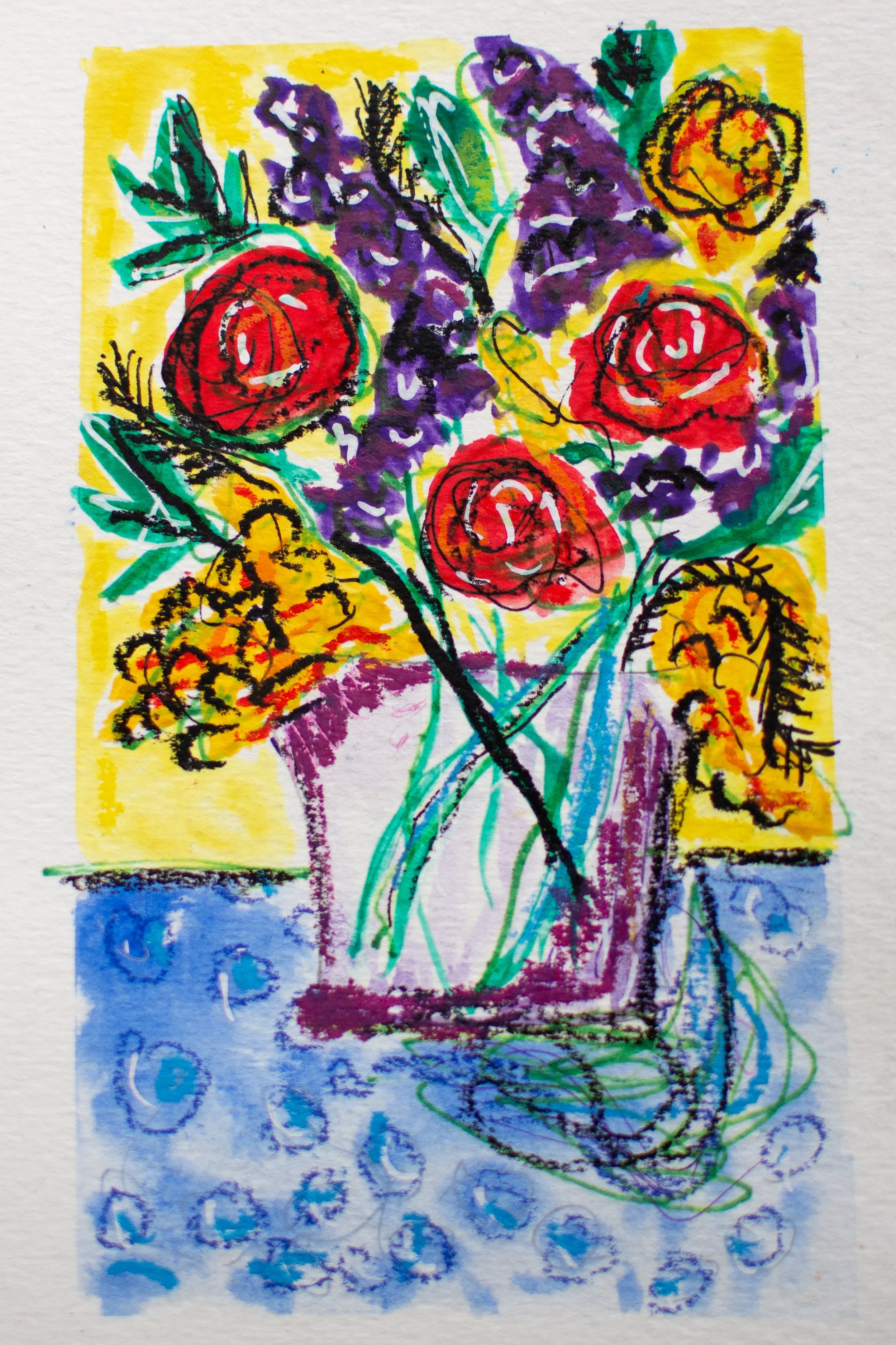 Flower Friends_Expressive Paintings by Andi Garbarino_Maidenhead UK-1.jpg