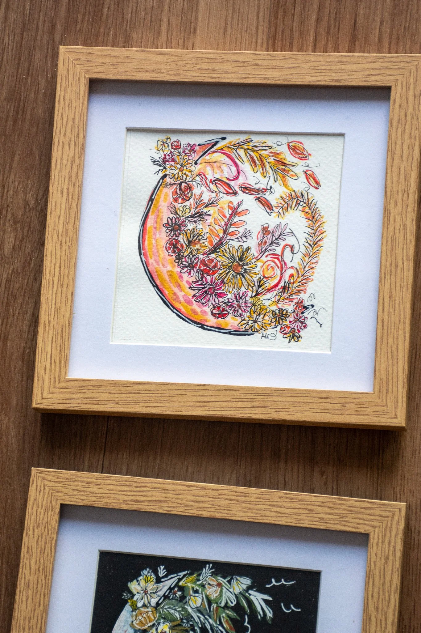 Wheatfields and Wildflowers Moon Floral Mixed Media Art_8.jpg
