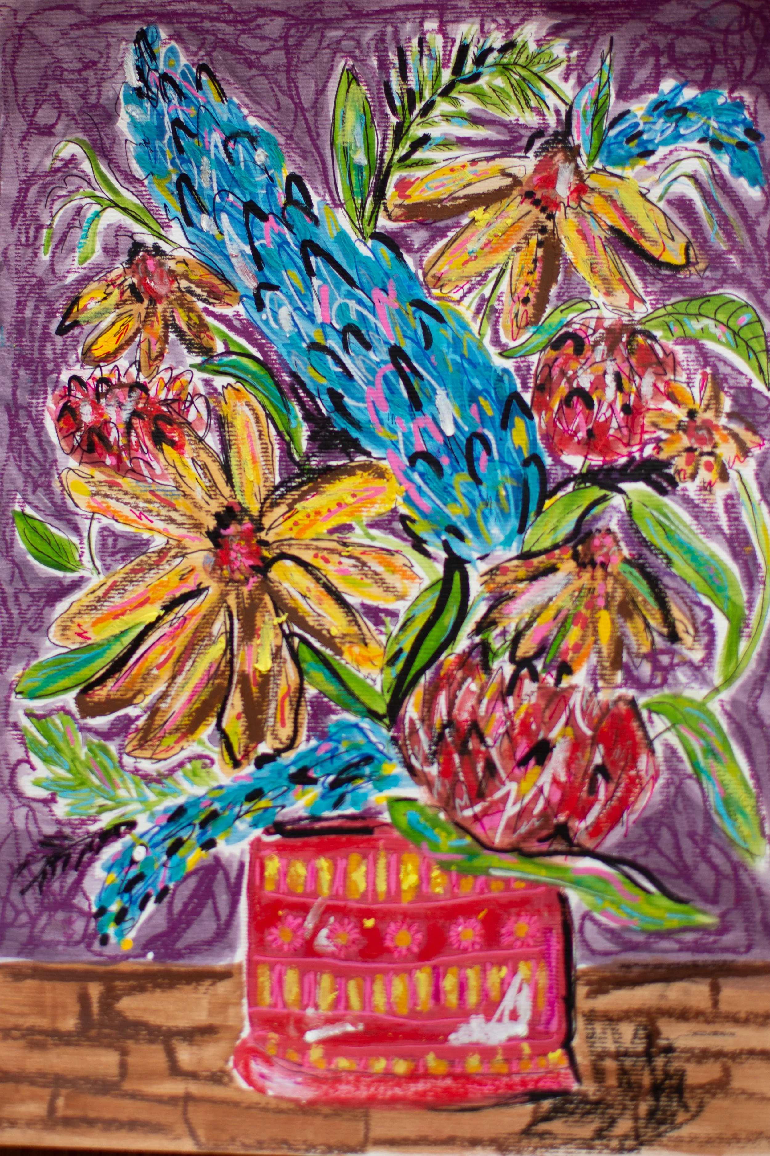 Flower Friends_Expressive Paintings by Andi Garbarino_Maidenhead UK-60.jpg