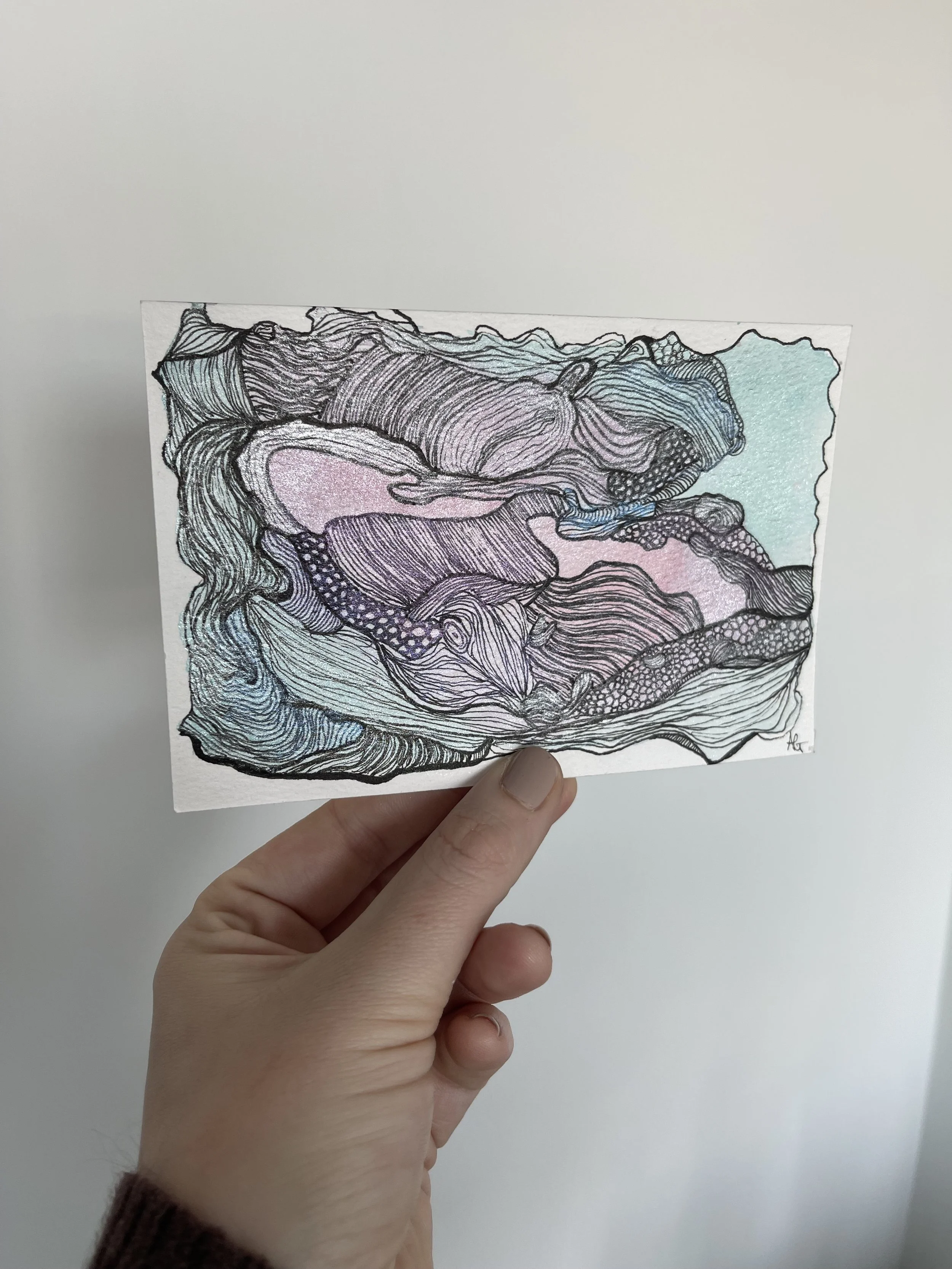 Andi Garbarino Aquarium Art Watercolor and Line Collection 7.jpeg