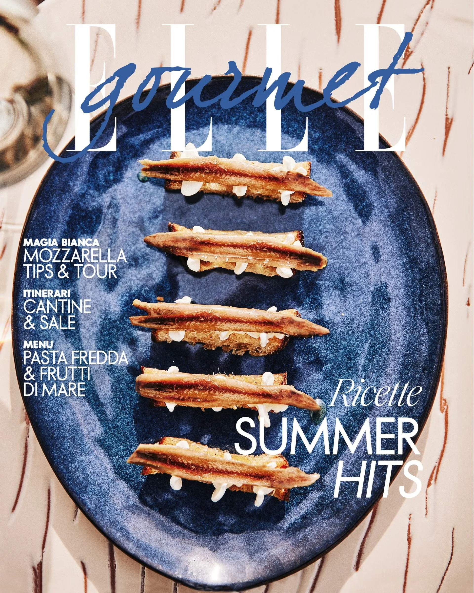 Elle Gourmet Italia cover Riviera restaurant lago de garda Francesco Sodano