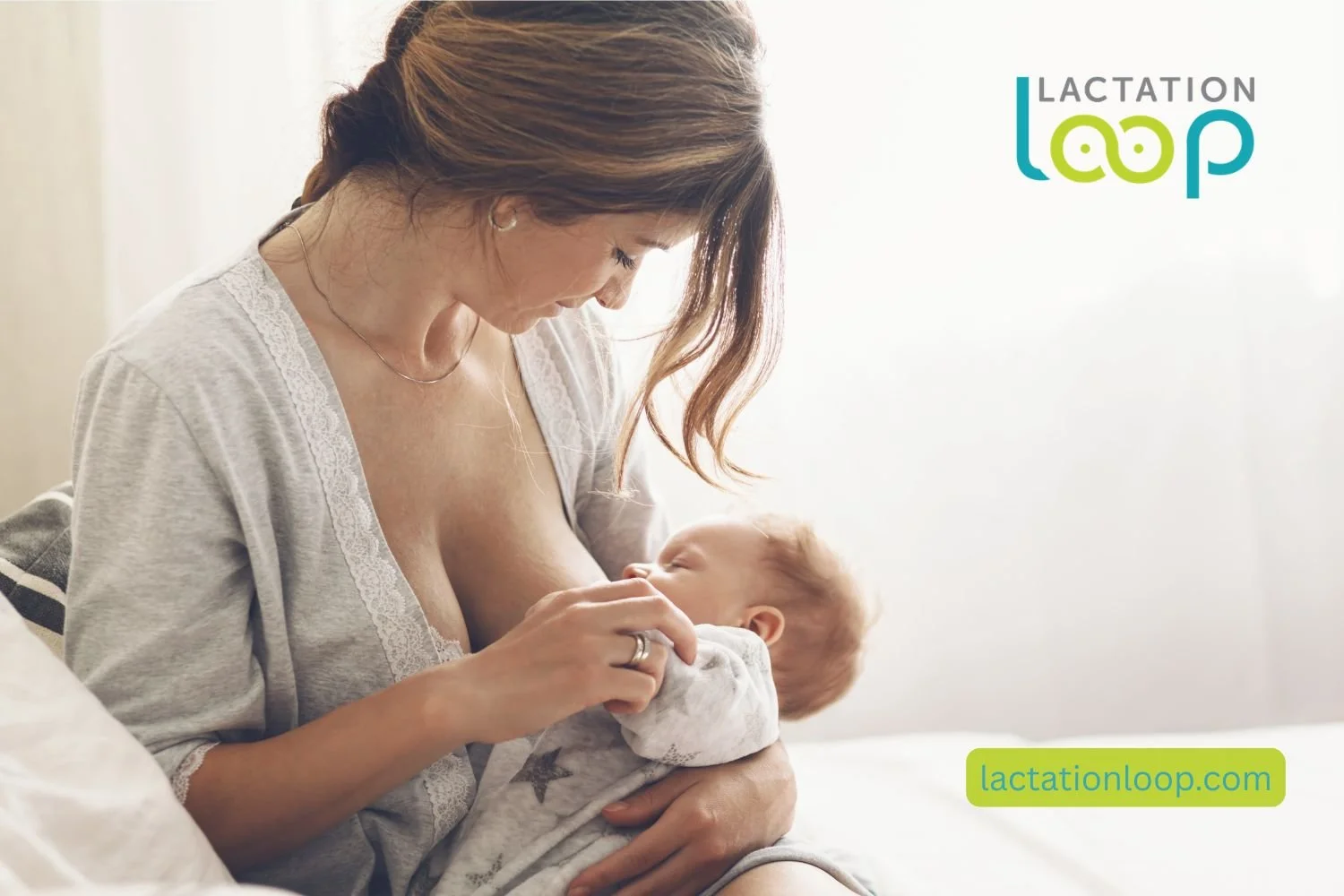 Mother breastfeeding newborn in Ruskin Florida — Lactation Loop IBCLC lactation consultant services serving South Hillsborough County