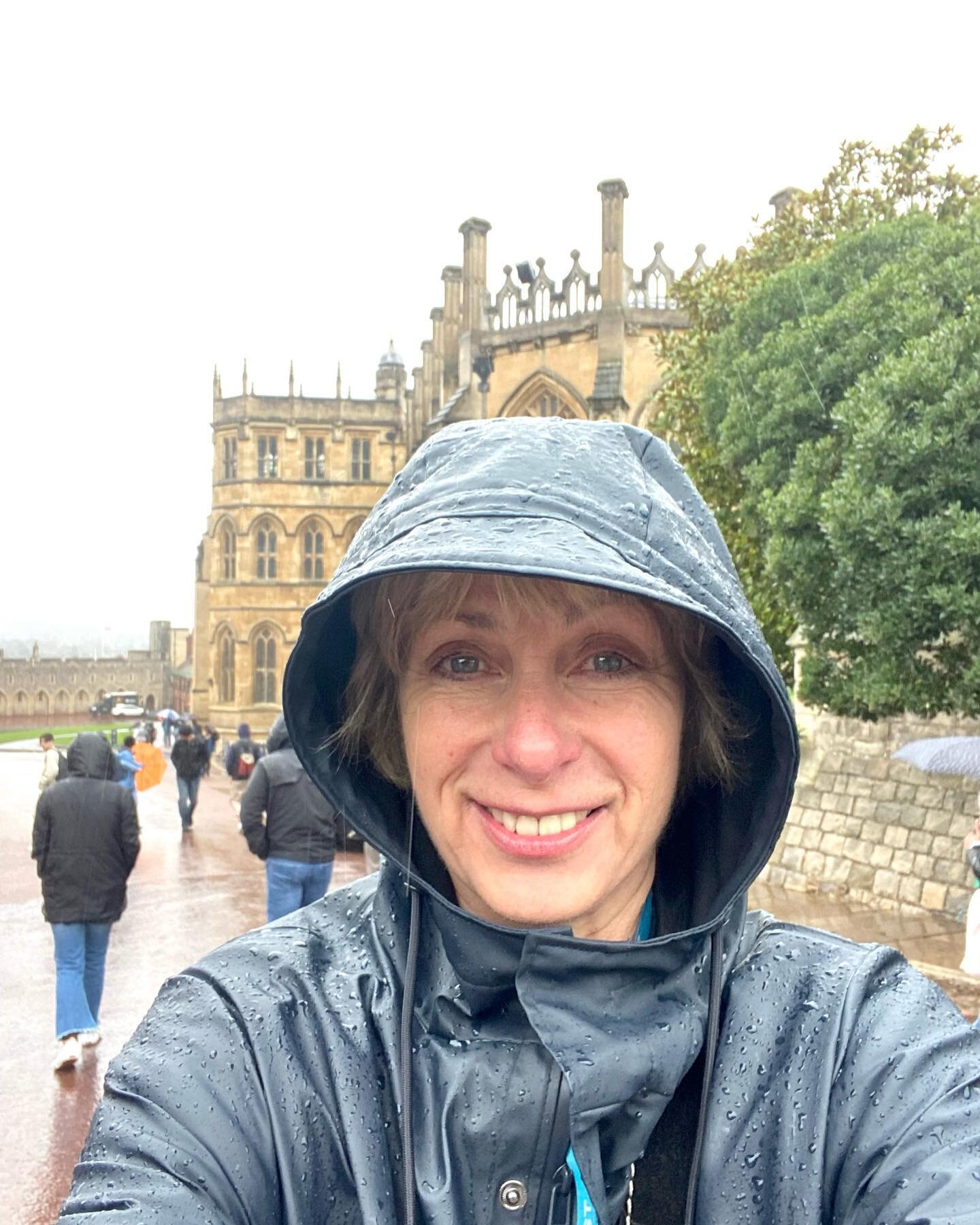 You can&rsquo;t have your ups if you don&rsquo;t have your downs!

Sometimes it rains in England&hellip;.

Today was not a great day to be a Guide&hellip;. I have never had a wetter, windier visit to Windsor Castle. Biblical!

Thank heaven for positi