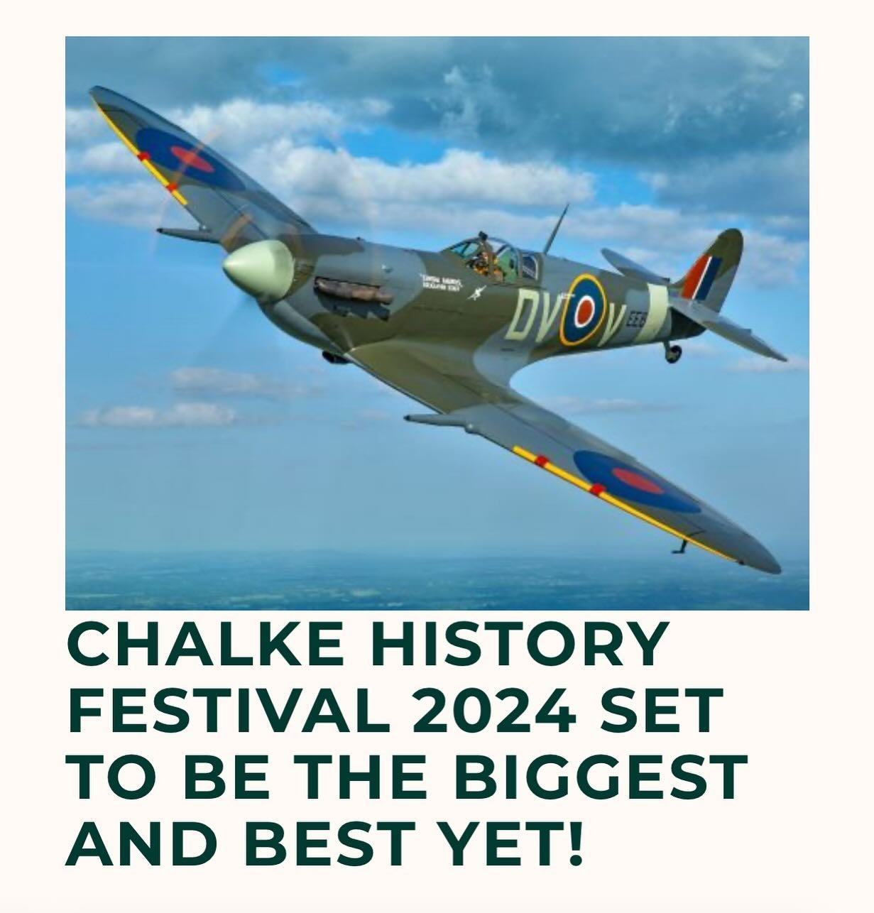 I am very excited indeed to have booked my tickets to the Chalke Valley History Festival! @chalkehistoryfestival #chalkevalleyhistoryfestival