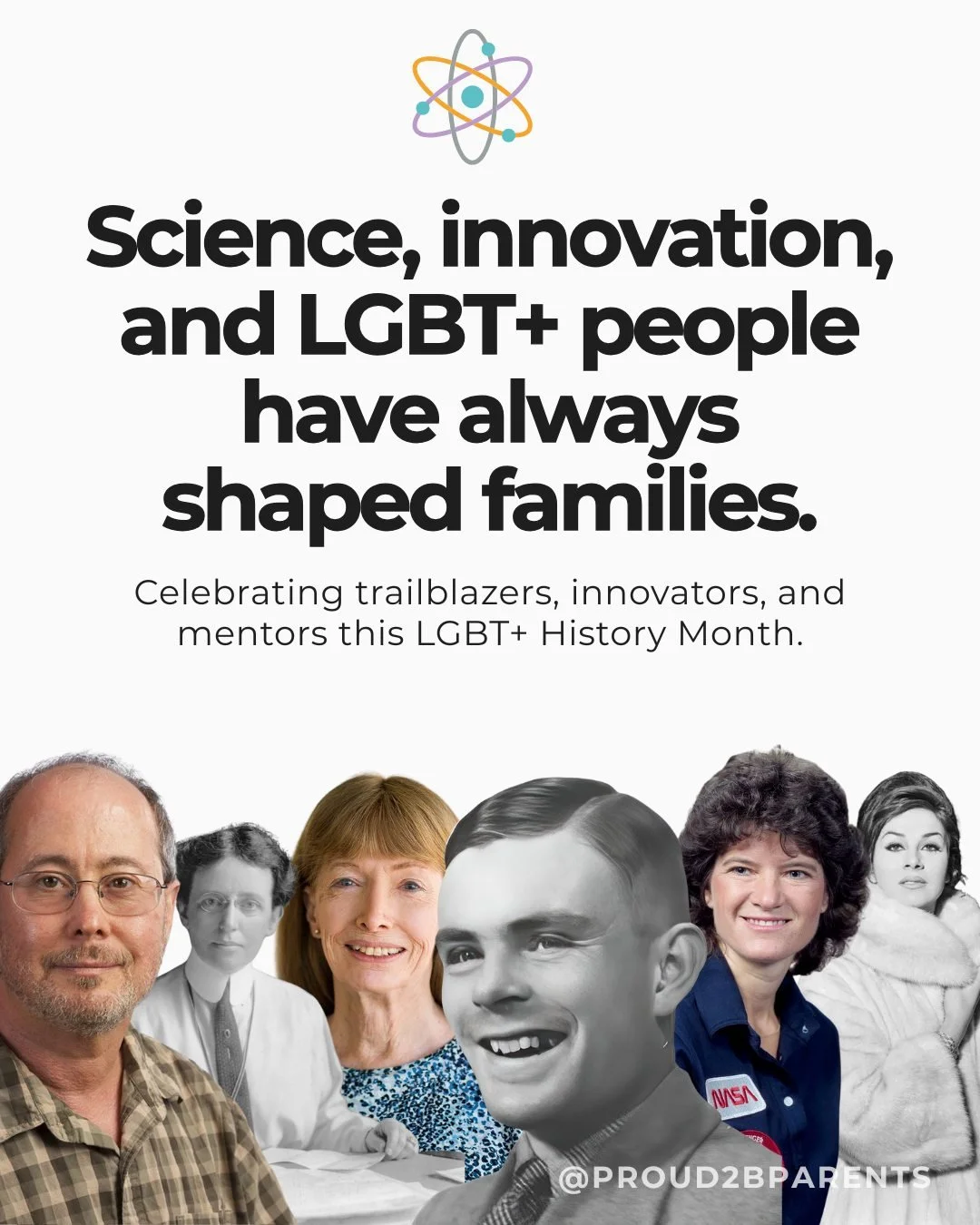 It&rsquo;s LGBT+ History Month 💛

This year, we&rsquo;re celebrating the theme Science &amp; Innovation &mdash; and the LGBTQ+ people whose ideas, discoveries, and courage changed the world.

From Alan Turing to Lynn Conway, Sally Ride to Sara Josep
