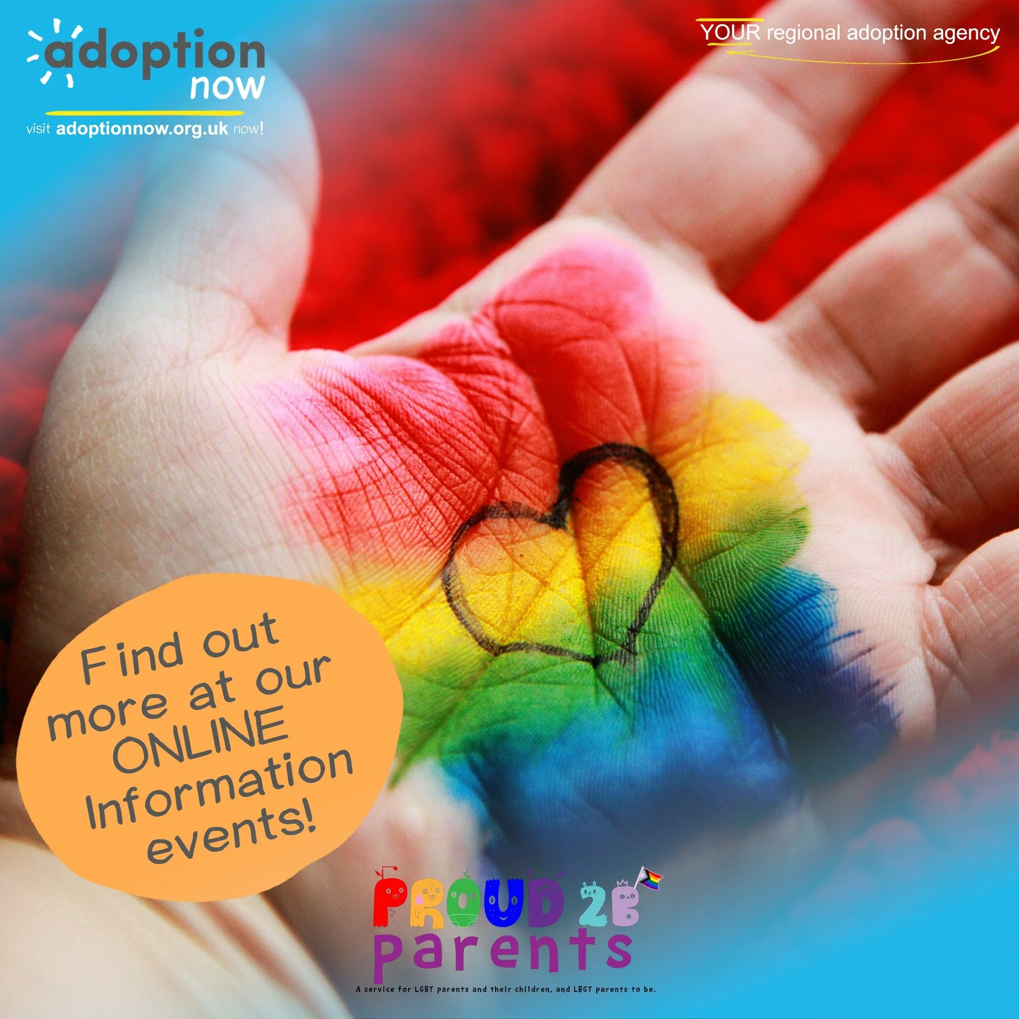 @adoptionnow_  is proud to continue our long-standing partnership with Proud 2 B Parents, united by a shared commitment to helping families grow through love, inclusion, and acceptance.

Across Bolton, Bury, Blackburn with Darwen, Oldham, Rochdale an