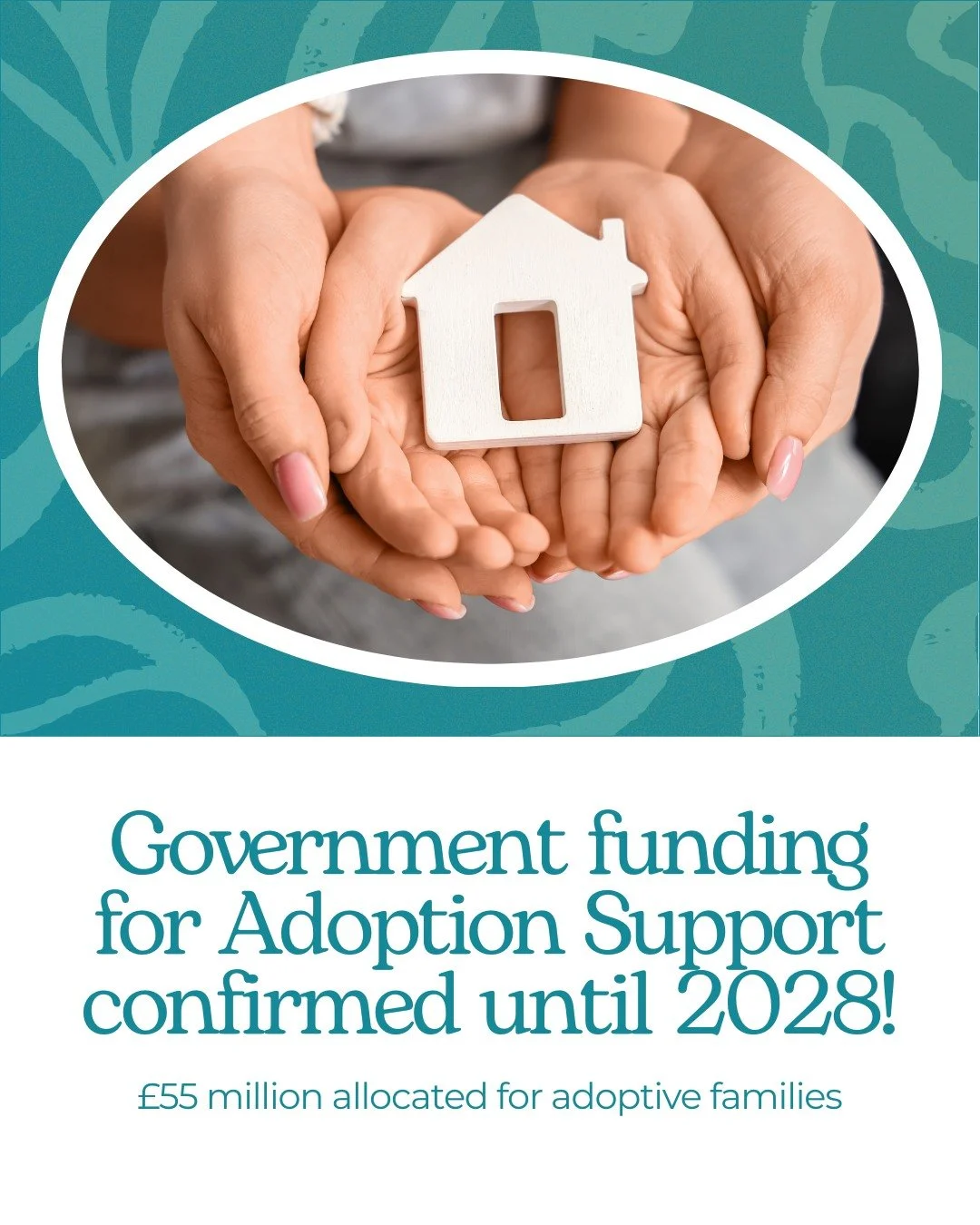 Good news for adoptive families 🎉

Funding for the Adoption and Special Guardianship Support Fund is confirmed until March 2028, with a boost to &pound;55m next year.

For LGBT+ parents and carers, this fund can be life-changing &mdash; supporting c