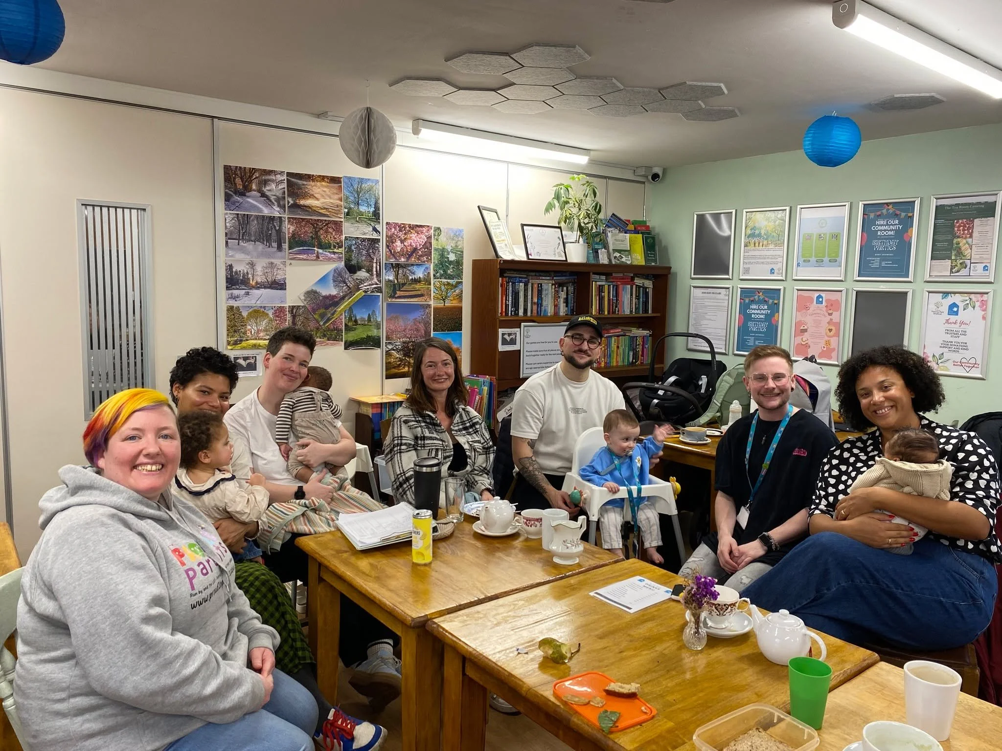 A last-minute meet-up didn&rsquo;t stop us from enjoying our Stay, Chat &amp; Play last week!

We had the loveliest time at the beautiful Victoria Park and Tea Room in Stretford&mdash;playing in the park, sipping drinks, and indulging in scrumptious 