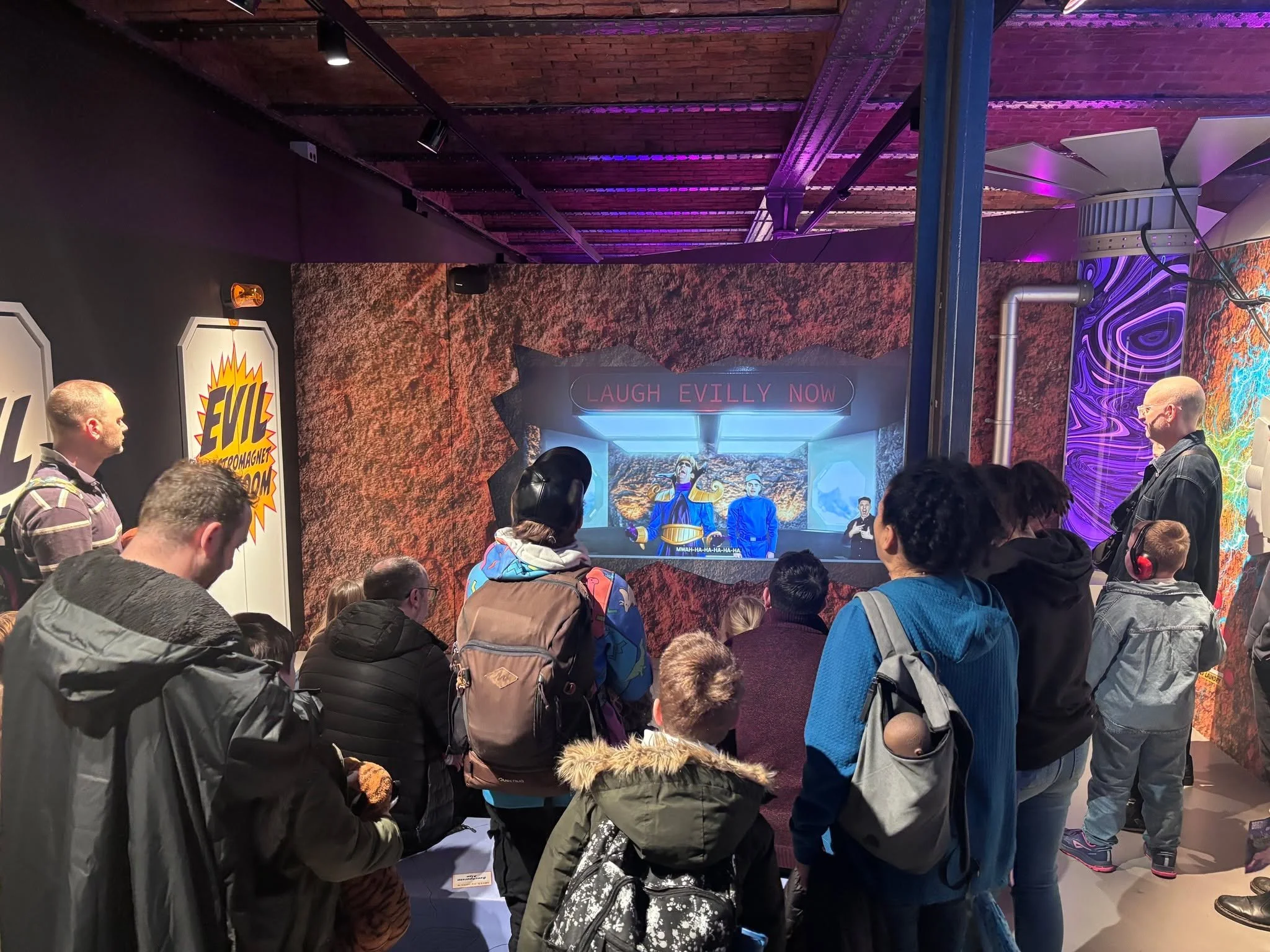 🚀✨ Super space-tastic adventures at our Weekenders event ✨🚀

40 of our amazing community members blasted off into outer space at the Science and Industry Museum for the incredible Horrible Science: Cosmic Chaos experience &mdash; and what a journey