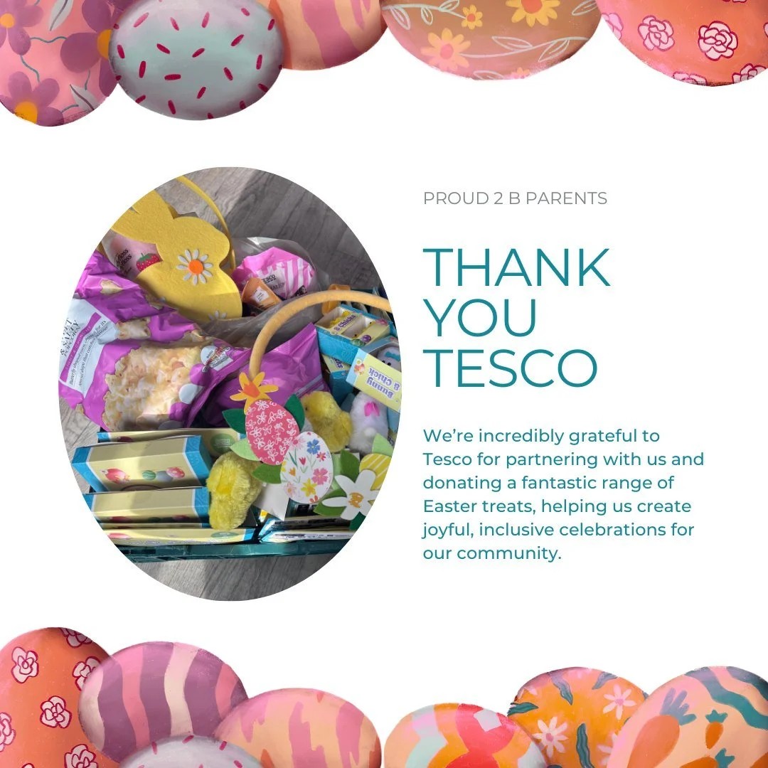 We&rsquo;re egg-stremely grateful to @tesco for being our Pride partner and for delivering such an egg-cellent selection of Easter treats for our families 💛🐣

Thanks to their generosity, we&rsquo;ve got baskets full of goodies ready to share at our