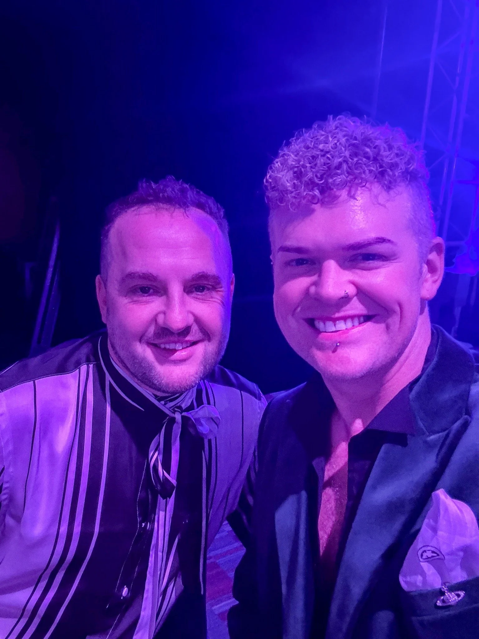 What a night! 🌈 Matt (our Founder &amp; CEO) and Shaun (our amazing Business Support Worker) had the honour of representing Proud 2 b Parents at the @gaydio Awards. Being shortlisted is always a highlight, and huge congrats to @notaphaseorg on their